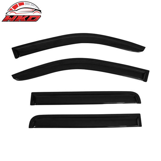 Wholesale 05-20 Nissan Frontier Double/Crew Cab Window Visor Sun Rain Guard Acrylic