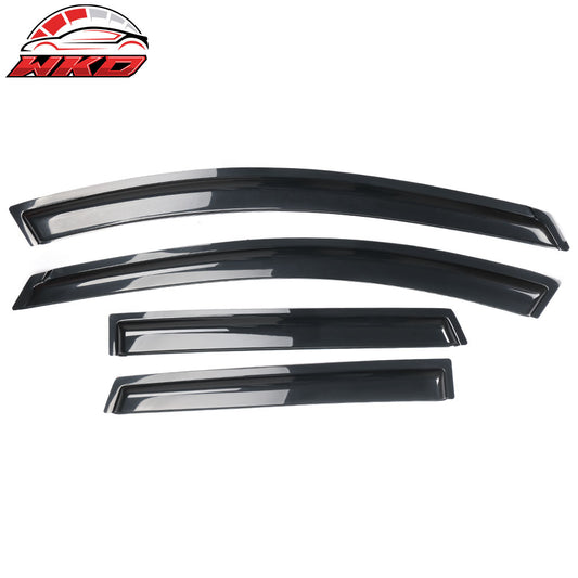 2009-13 Nissan Rogue 2014-15 Rogue Select Window Visors Acrylic 4Pc Set | Wholesale