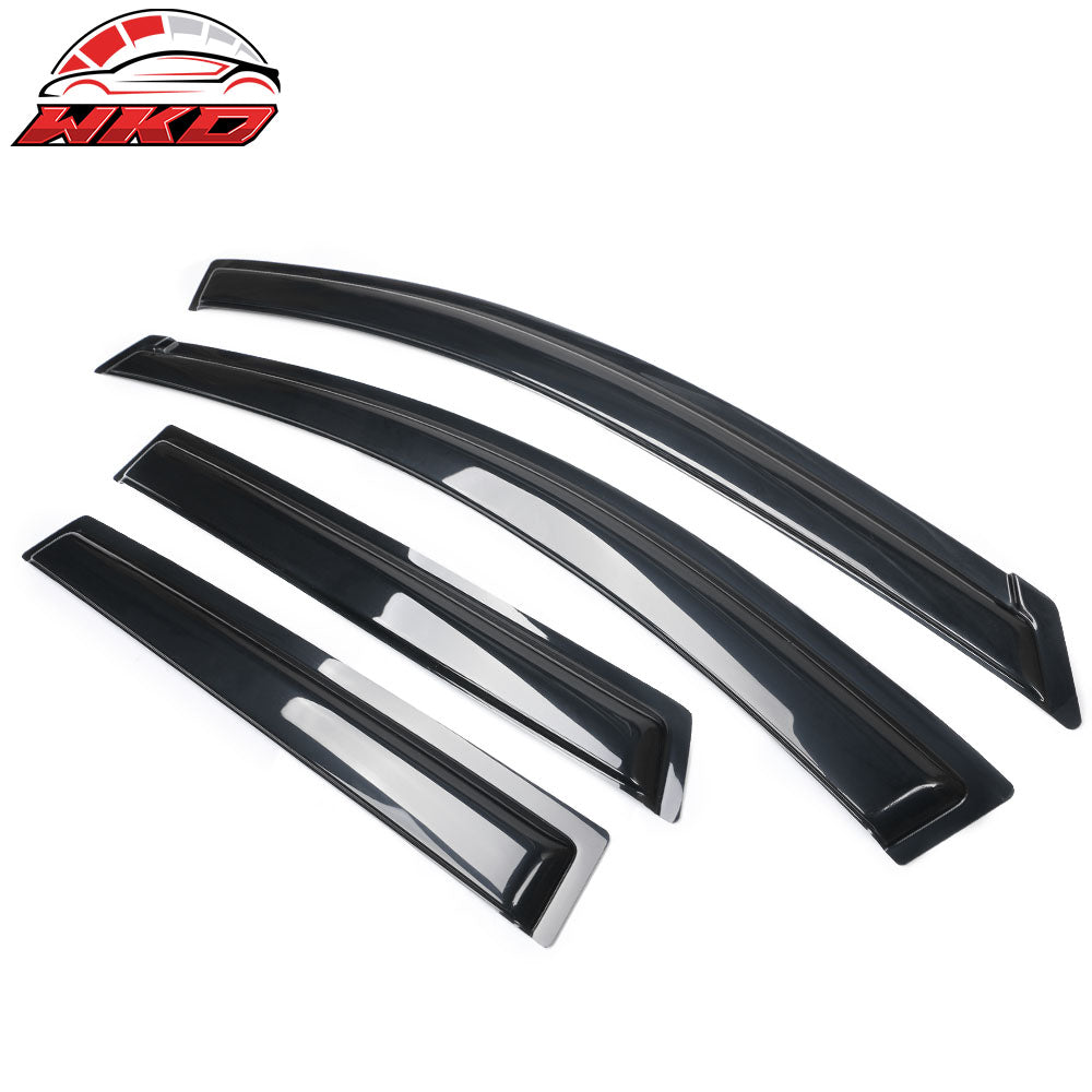 Fits 09-13 Nissan Rogue 14-15 Rogue Select Window Visors Acrylic 4Pc Set