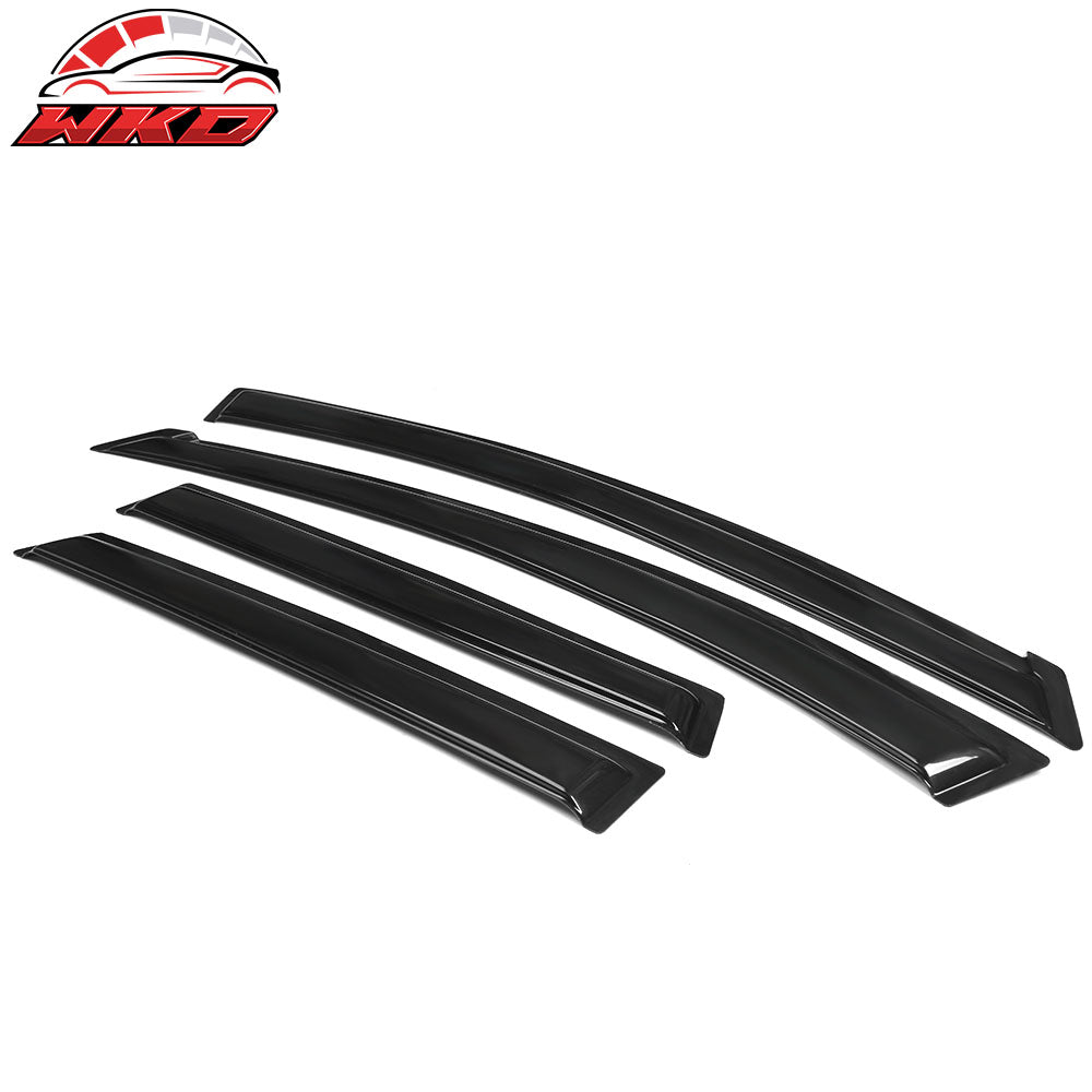 Fits 09-13 Nissan Rogue 14-15 Rogue Select Window Visors Acrylic 4Pc Set