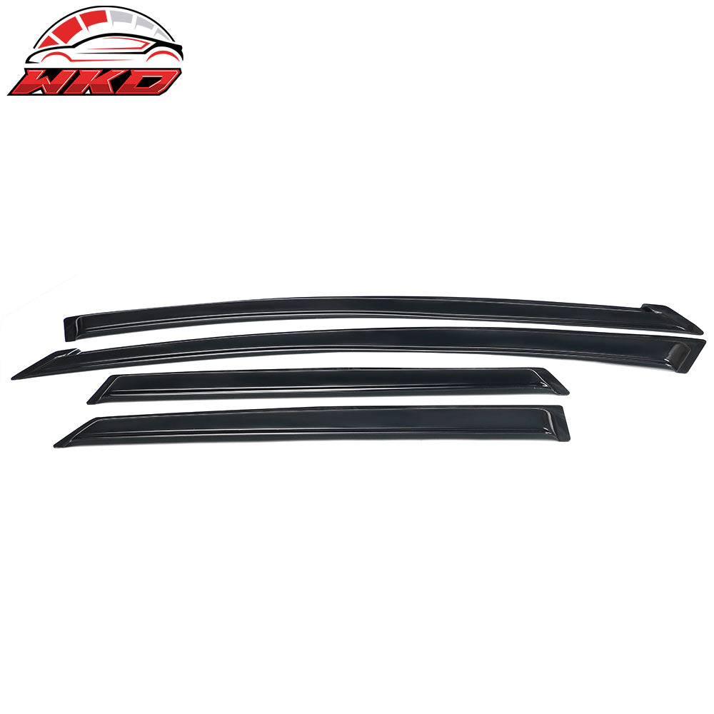 Fits 09-13 Nissan Rogue 14-15 Rogue Select Window Visors Acrylic 4Pc Set