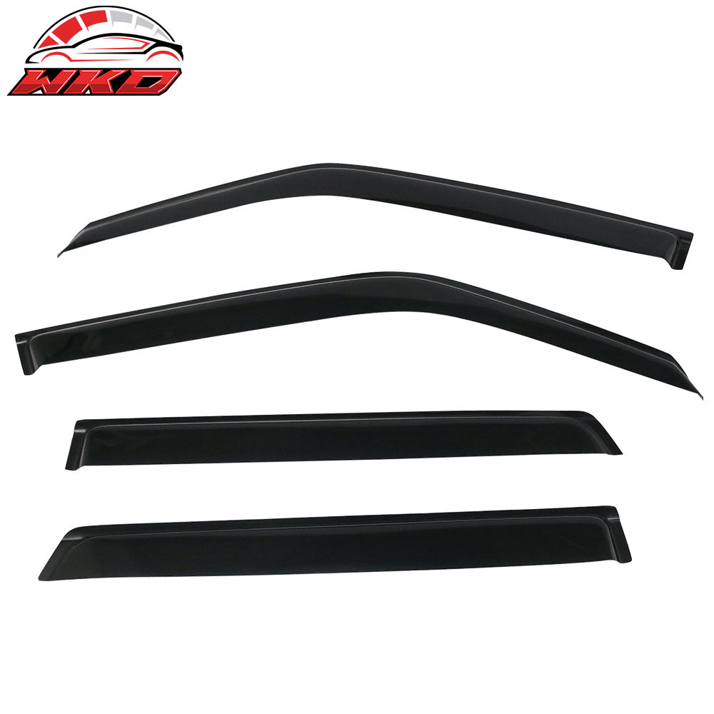 2011-17 Nissan Juke Tape-On Window Visors Vent Rain Sun Guards Deflectors 4PC | Wholesale