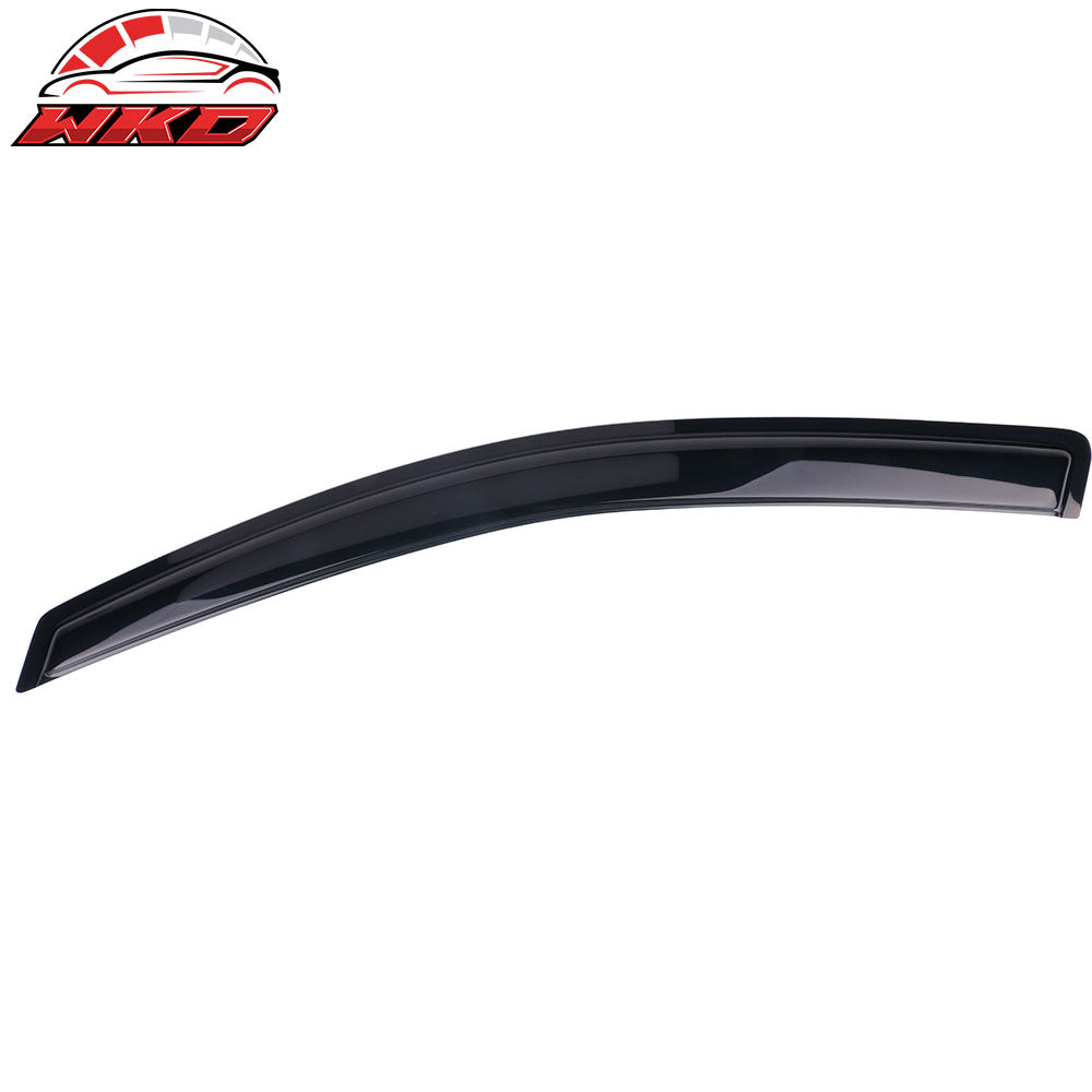 Fits 04-15 Nissan Titan King Cab Tape-On Window Visors Sun Guard Rain Deflectors