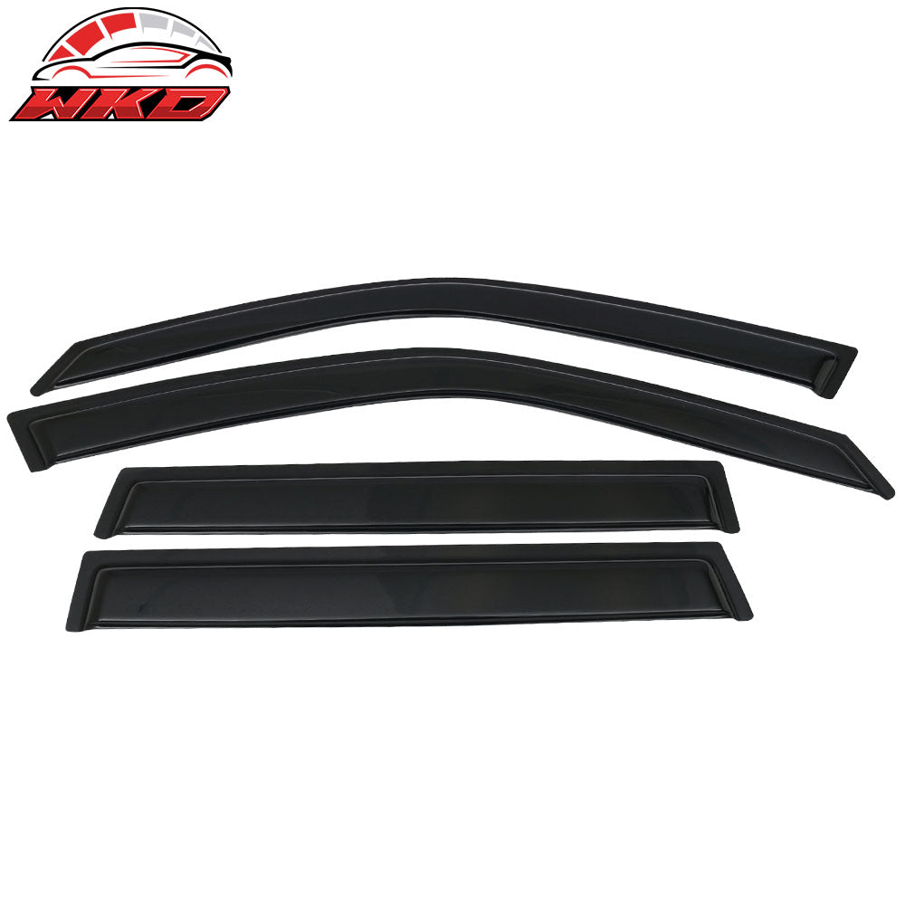 2009-13 Subaru Forester Acrylic Window Visor Vent Rain Guard Deflector 4Pcs | Wholesale