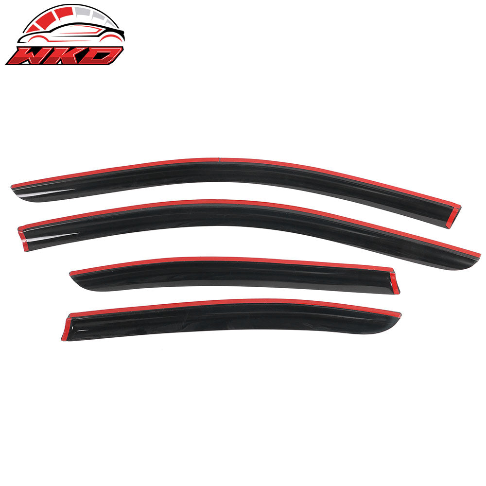 Fits 05-06 Subaru Outback Legacy Acrylic Window Visors 4PC Rain Guard Deflector