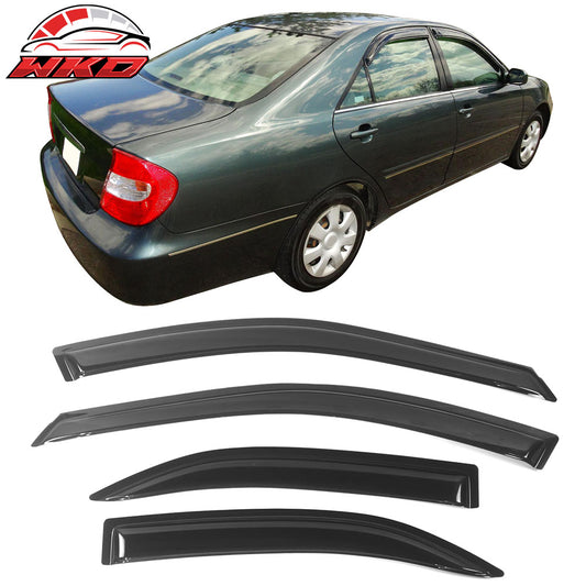 2002-06 Toyota Camry Window Visors Acrylic Sun Guard Rain Deflectors 4PCS | Wholesale