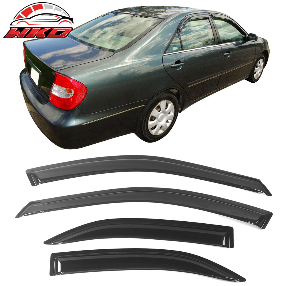 2002-06 Toyota Camry Window Visors Acrylic Sun Guard Rain Deflectors 4PCS | Wholesale