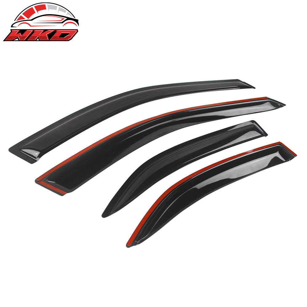 Fits 02-06 Toyota Camry Window Visors Acrylic Sun Guard Rain Deflectors 4PCS