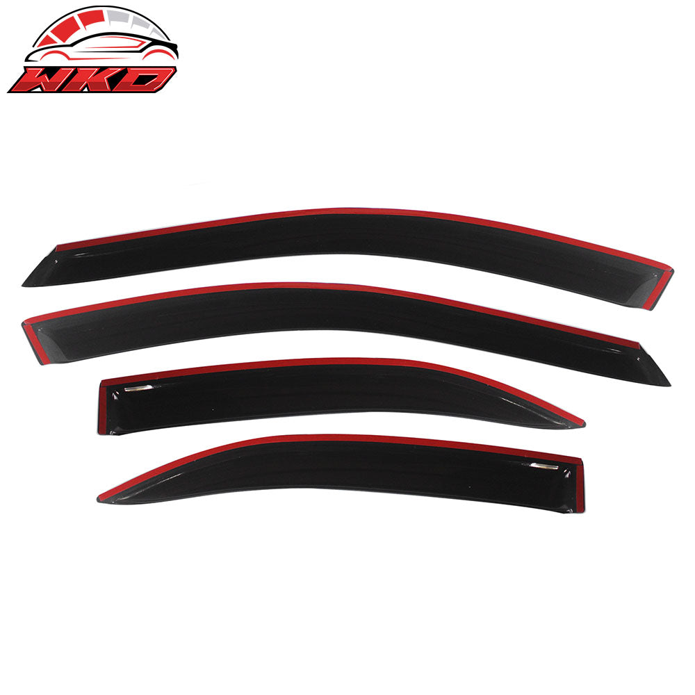 Fits 02-06 Toyota Camry Window Visors Acrylic Sun Guard Rain Deflectors 4PCS