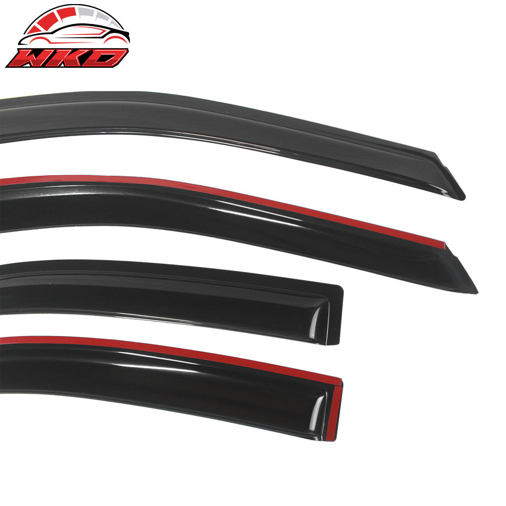 Fits 02-06 Toyota Camry Window Visors Acrylic Sun Guard Rain Deflectors 4PCS