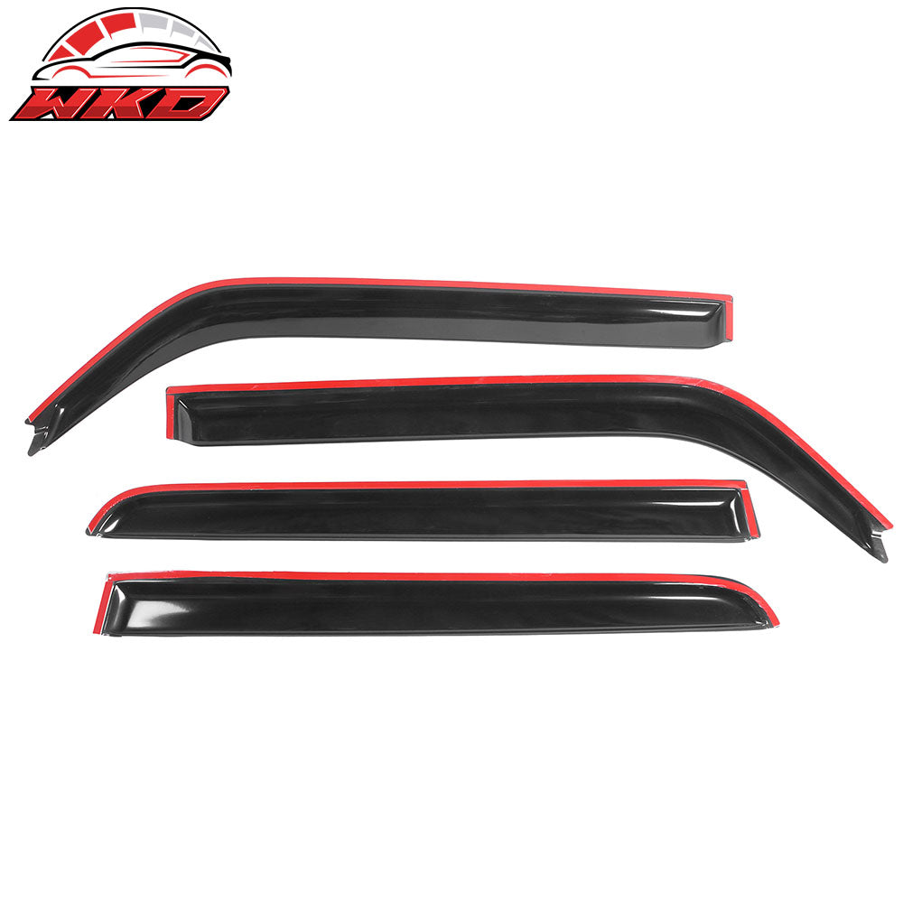 Fits 08-15 Scion xB Acrylic Window Visors Side Vent Sun Rain Guard Deflector