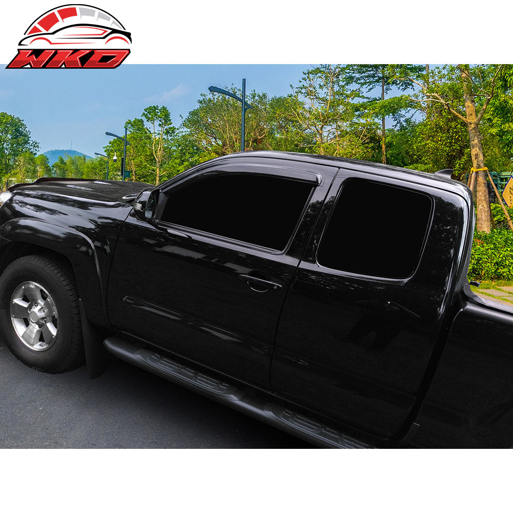 Fits 05-15 Toyota Tacoma Access Extended Cab Window Visor Rain Guards Vent Shade