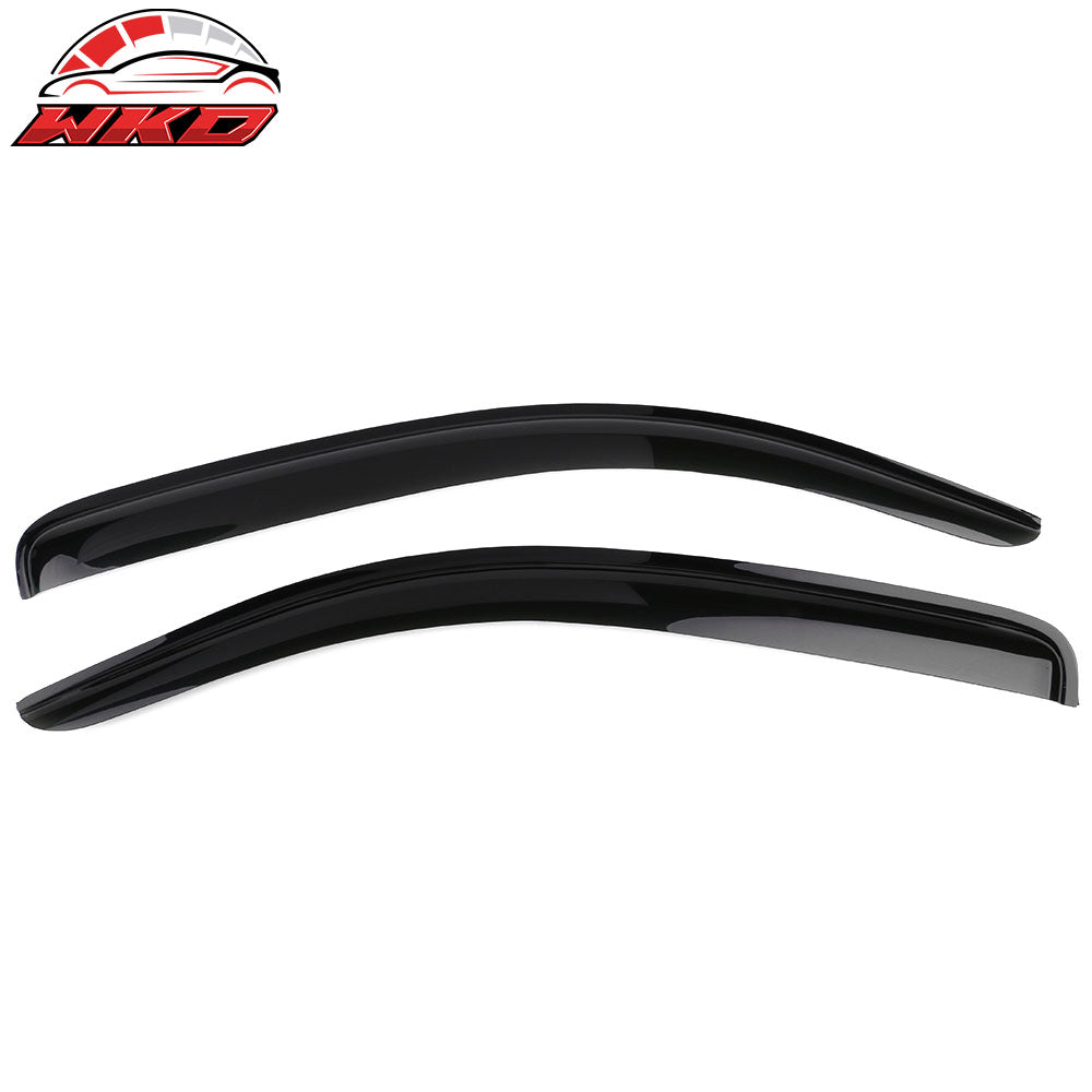 2016-24 Toyota Tacoma Access Cab Window Visors Acrylic Sun Rain Guard 2PC | Wholesale