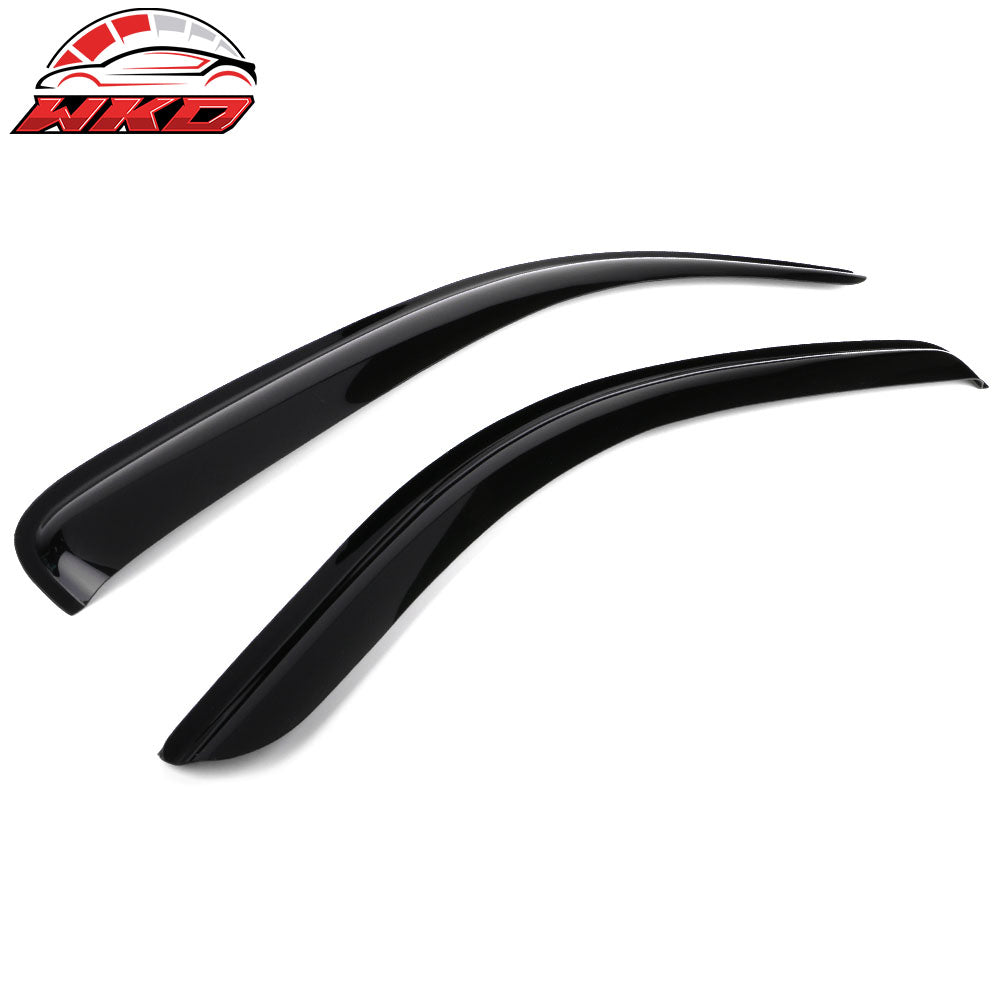 Fits 16-24 Toyota Tacoma Access Cab Window Visors Acrylic Sun Rain Guard 2PC