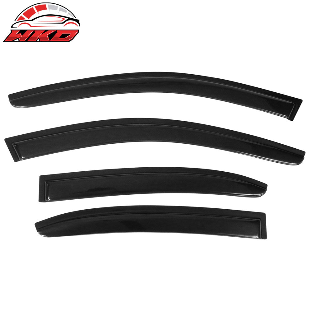 Wholesale 11-18 Volkswagen Jetta A6 Sedan Tape On 4PCS Window Visors Vent Rain Guard