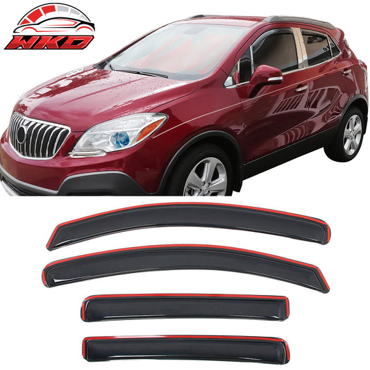Wholesale 13-22 Buick Encore 15-22 Chevy Trax In-Channel Window Visors Rain Deflector