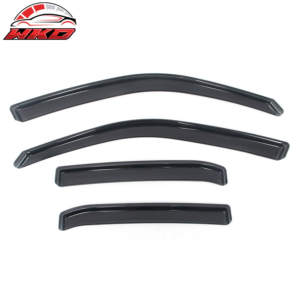 Fits 11-23 Chrysler 300 Window Visors Acrylic In-Channel Rain Wind Shade 4PC Set