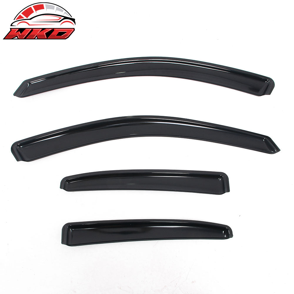 Fits 13-15 Chevy Malibu& 16 Malibu Limited In-Channel Window Visors Deflectors