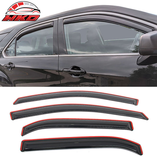 2010-17 Chevrolet Equinox Window Visors Vent Rain Guards Deflector In-Channel | Wholesale
