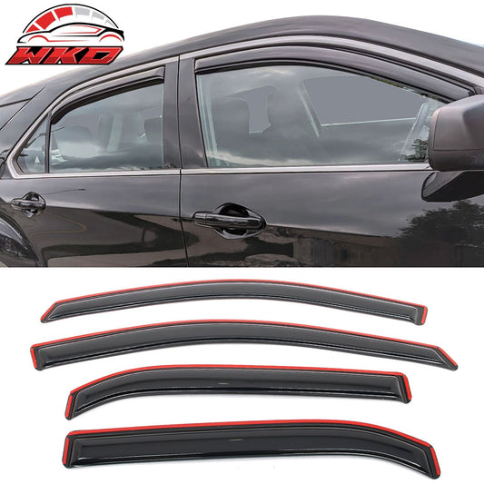 2010-17 Chevrolet Equinox Window Visors Vent Rain Guards Deflector In-Channel | Wholesale