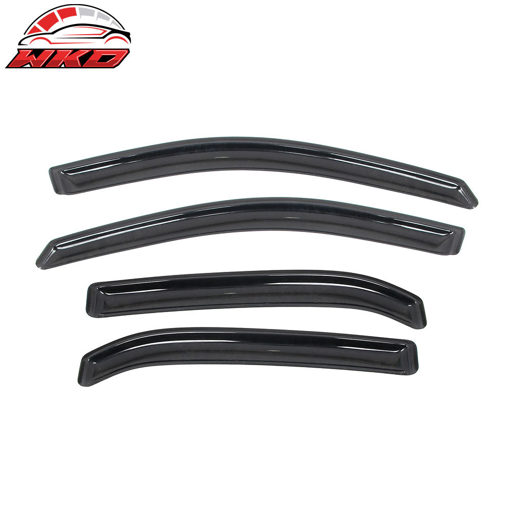 Fits 10-17 Chevrolet Equinox Window Visors Vent Rain Guards Deflector In-Channel