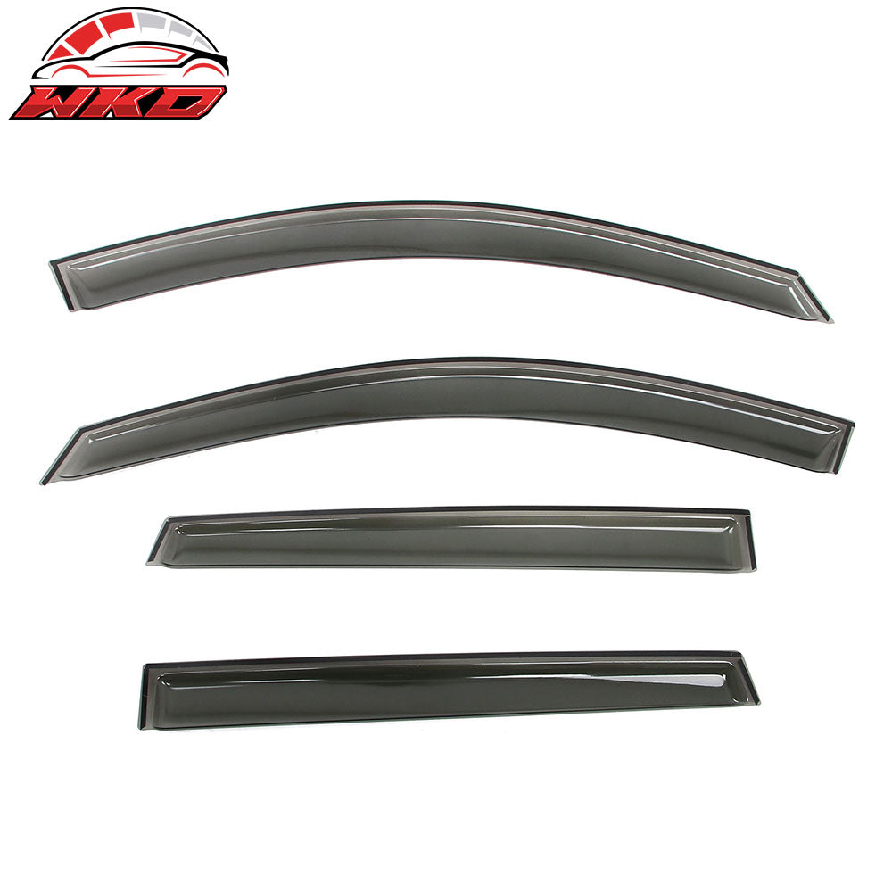 Fits 09-17 Chevrolet Traverse Window Visors Vent Sun Guards Deflector In-Channel