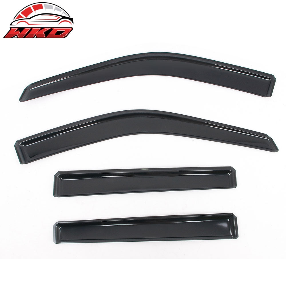 Fits 18-25 Ford Expedition & Lincoln Navigator In-Channel Window Visors Acrylic