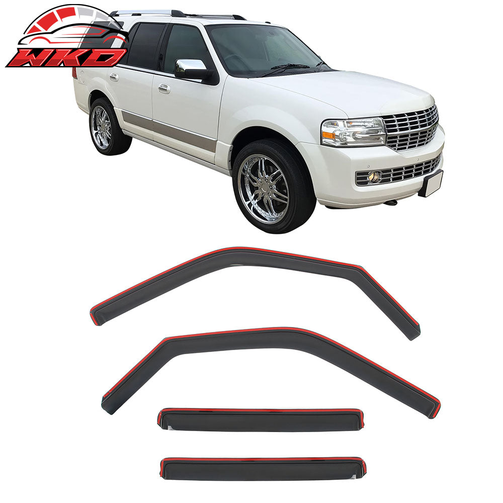 97-17 Ford Expedition 1998-17 Lincoln Navigator In Channel Window Visor Guard | Wholesale