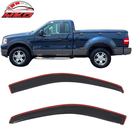 Wholesale 04-08 Ford F-150 Standard Cab 2PCS In-channel Window Visor Rain Vent Shade