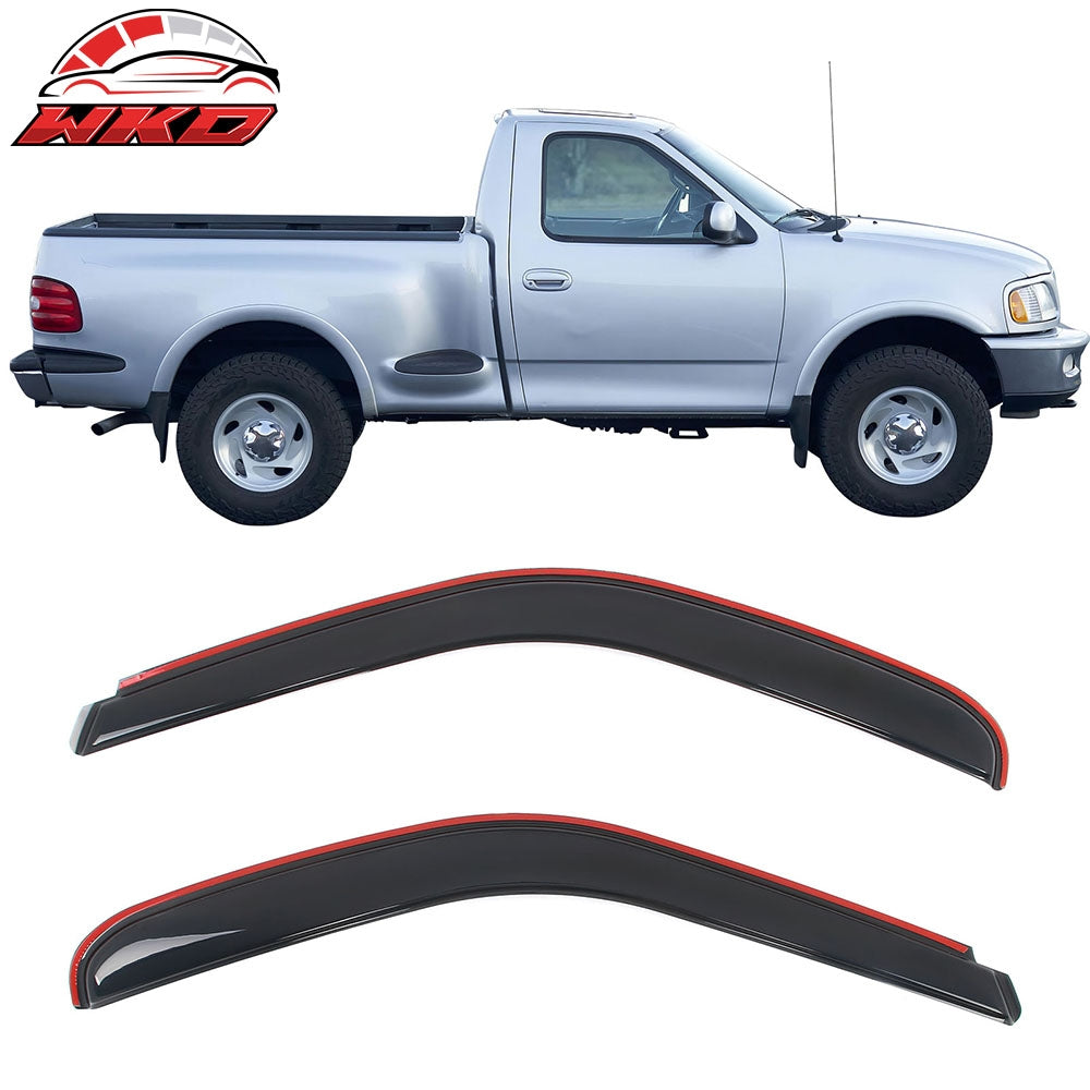 Wholesale 97-99 Ford F250& 97-03 F150 Standard Cab In-channel Window Visor Rain Shade