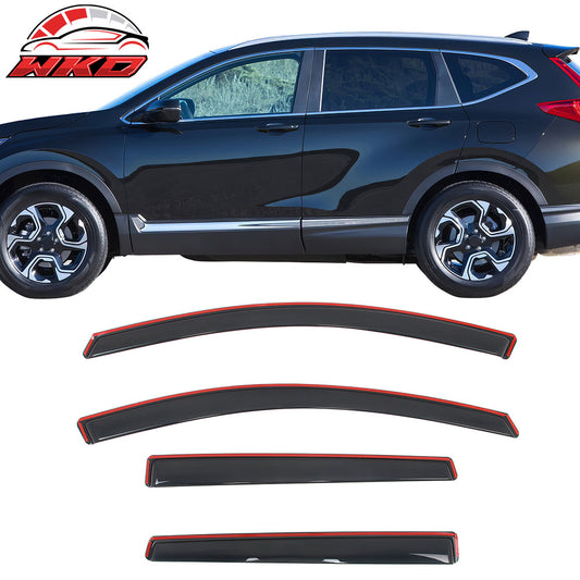 2017-22 Honda CR-V Window Visors In Channel Deflectors Rain Vent Guard 4PCS | Wholesale