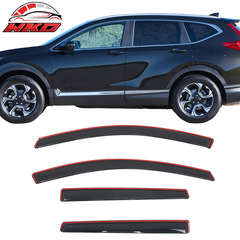 2017-22 Honda CR-V Window Visors In Channel Deflectors Rain Vent Guard 4PCS | Wholesale