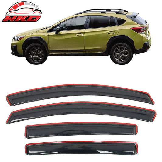 2017-23 Subaru Impreza Hatchback In-Channel Side Window Visors 4PC Rain Guard | Wholesale