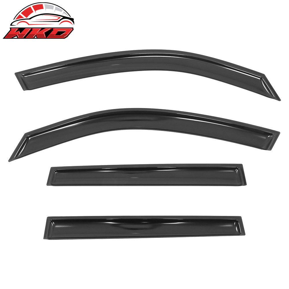 Fits 19-24 Subaru Forester In-Channel Side Window Deflectors Acrylic Rain Shade