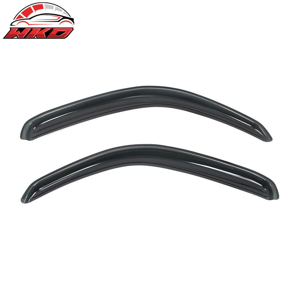 Fits 95-04 Toyota Tacoma Standard Cab In-Channel Window Visor Acrylic Rain Shade