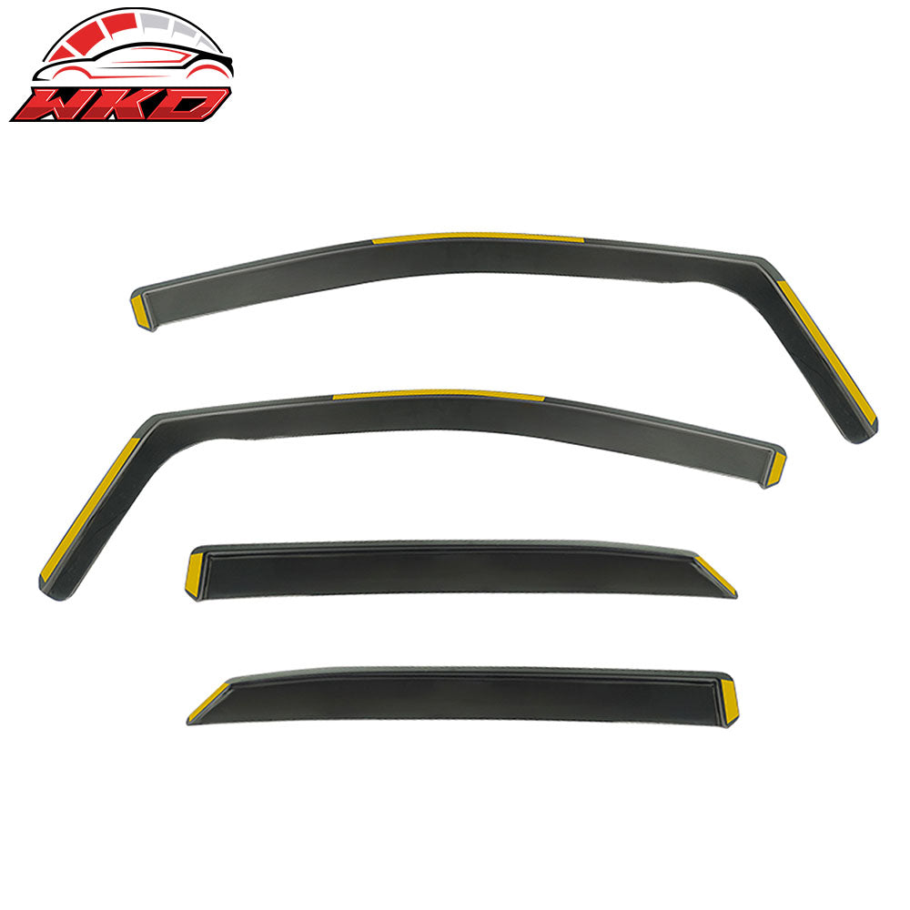 Fits 16-22 Lexus RX450h In-Channel Window Visors Vent Rain Guards Deflectors PC