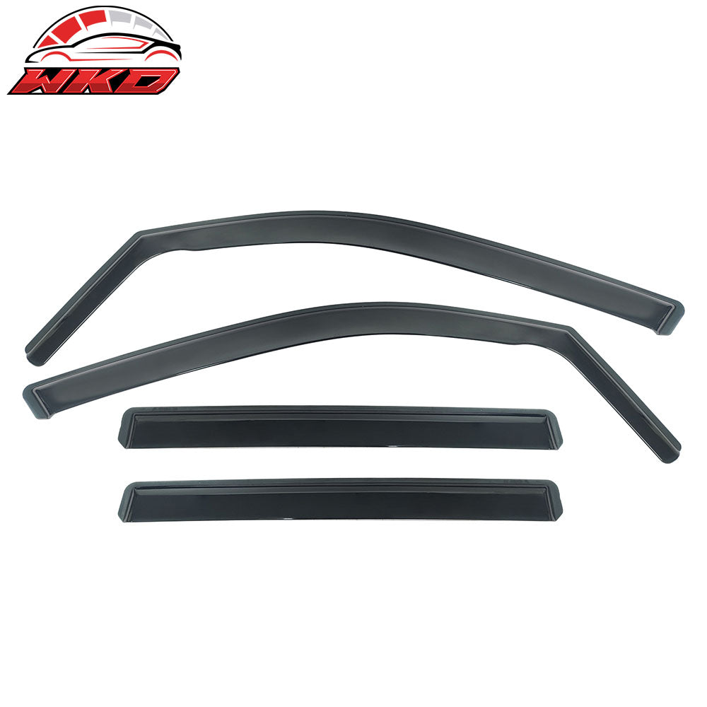 Fits 19-24 Subaru Forester In-Channel Window Visors Rain Guards Deflectors PC