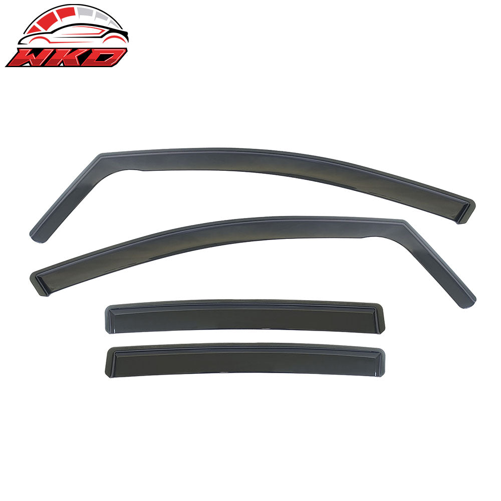 Fits 17-23 Subaru Impreza & Crosstrek In-Channel Window Visors Deflectors PC