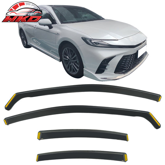 25-26 Toyota Camry In-Channel Window Visors Vent Rain Guards Deflectors PC | Wholesale