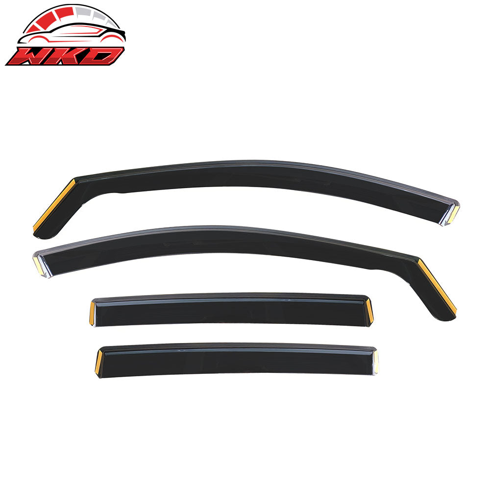 Fits 13-18 Toyota RAV4 In-Channel Window Visors Vent Rain Guards Deflectors PC