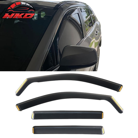 2019-25 Toyota RAV4 Prime In-Channel Window Visors Rain Guards Deflectors PC | Wholesale
