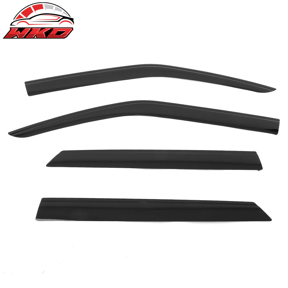 Fits 19-25 Chevy Blazer Low Profile Style Tape-On Window Visors Rain Deflectors