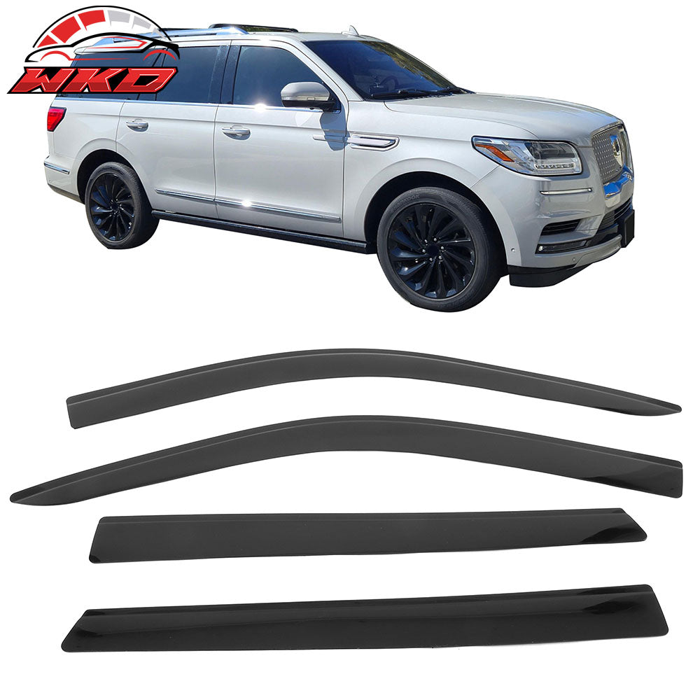 2018-25 Ford Expedition Lincoln Navigator Low Profile Style Window Visors | Wholesale
