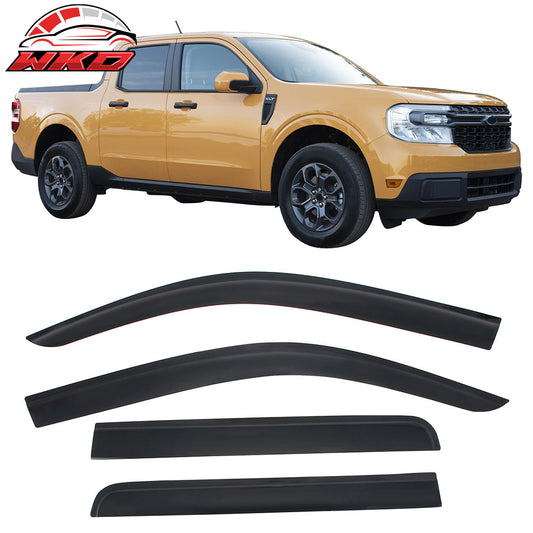22-25 Ford Maverick Low Profile Style Tape-On Window Visors Rain Deflectors | Wholesale