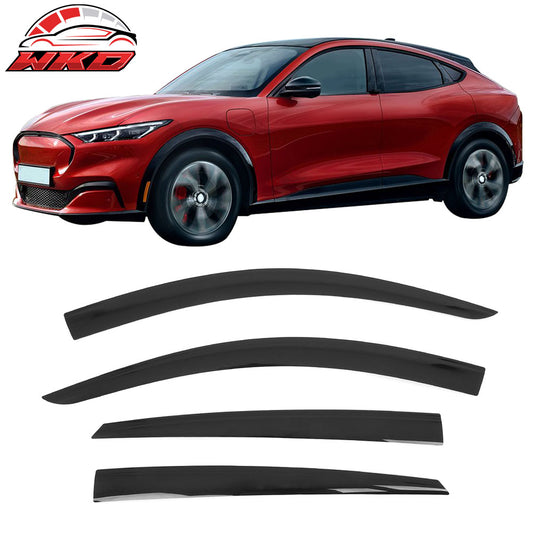 2021-25 Ford Mustang Mach-E Low Profile Style Tape on Window Visors Sun Vent | Wholesale