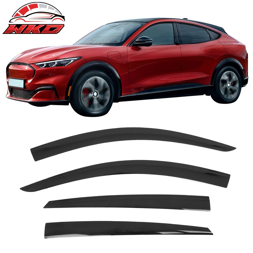 2021-26 Ford Mustang Mach-E Low Profile Style Tape on Window Visors Sun Vent | Wholesale
