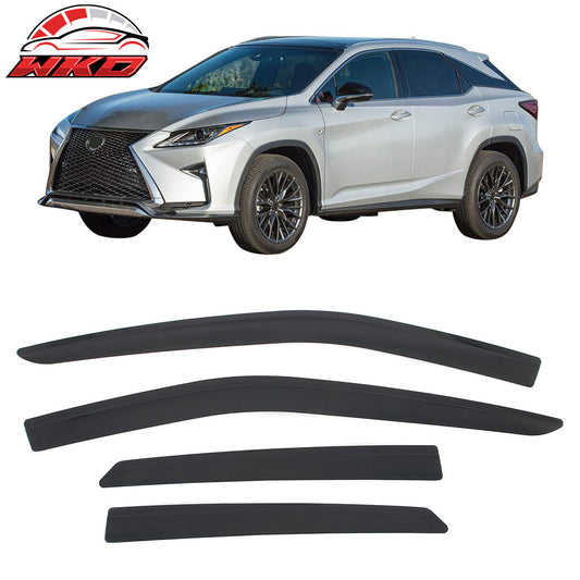 2016-22 Lexus RX350 RX450h Low Profile Style Tape-On Window Visors Deflectors | Wholesale