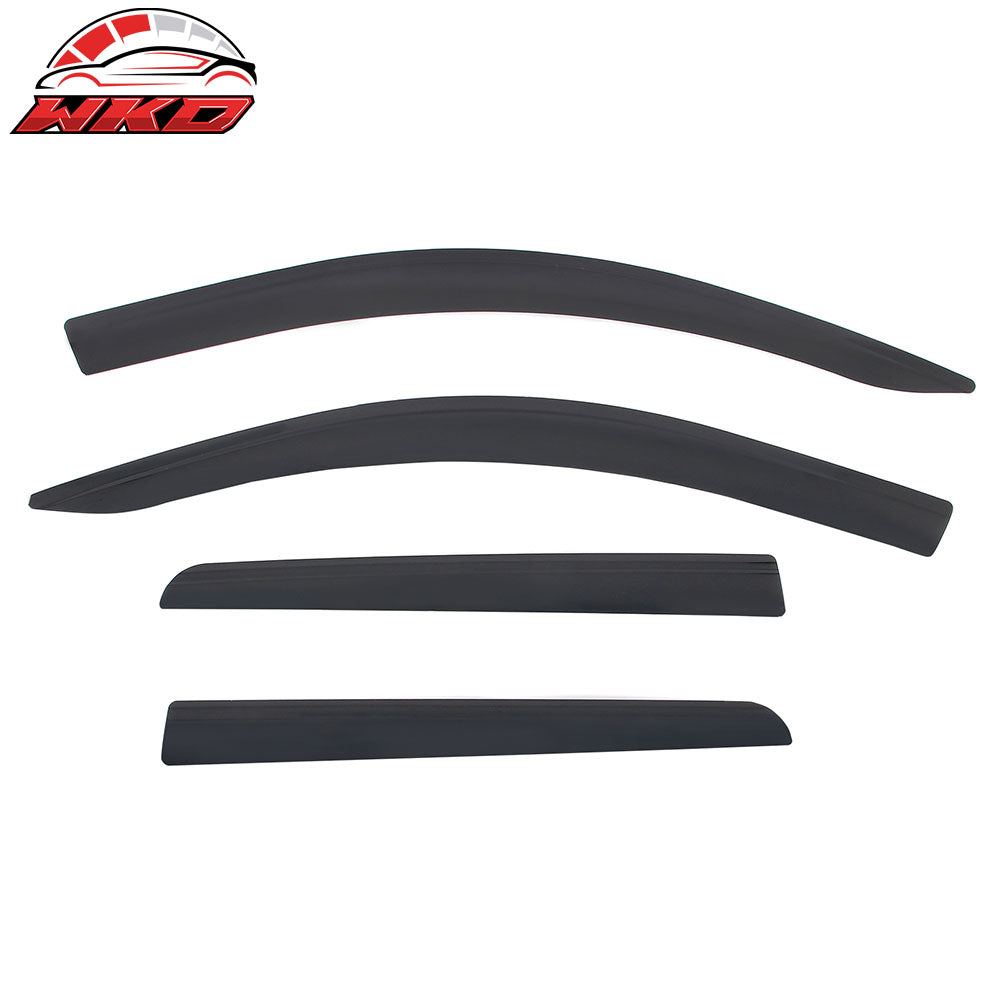 Fits 14-20 Mitsubishi Outlander 18-22 PHEV Low Profile Style Window Visors Guard