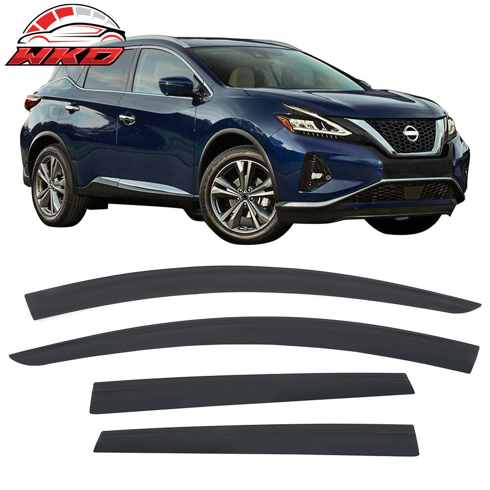 2015-24 Nissan Murano Low Profile Style Tape-On Window Visors Rain Deflectors | Wholesale