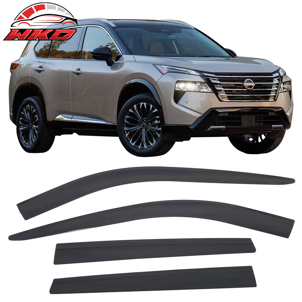 2021-25 Nissan Rogue Low Profile Style Tape-On Window Visors Rain Deflectors | Wholesale